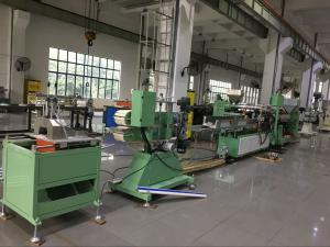China PVC Wall Guard System Plastic Profile Extrusion Machine Perfect Working Performance factory