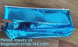 China Jewelry, Beauty Bubble Zipper Bag Customized Envelope, Recycled PVC Bubble Pouch, Bubble Wrap, Epe Foam on sale