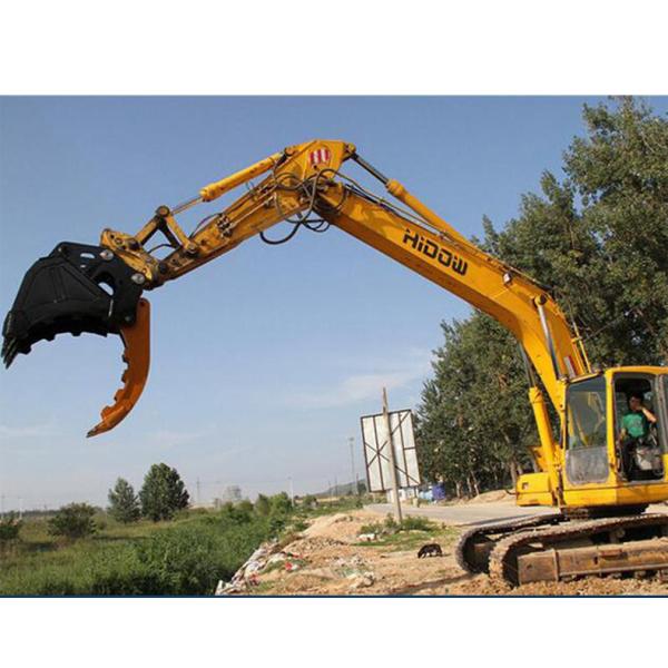Loading Unloading Excavator Bucket Thumb Clamp Mechanical Mini Big Bucket Thumb Used For DH55