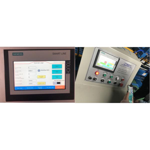 Adjustable Width Linear Ppgi 0.2mm Shelf Panel Roll Forming Machine