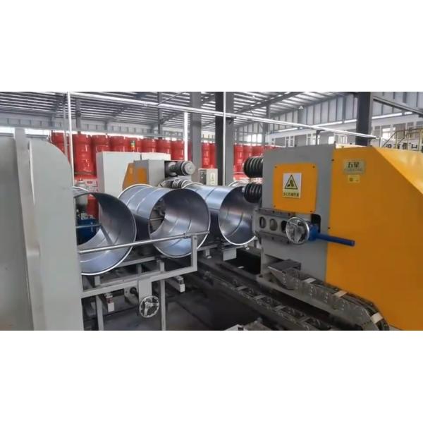 Rolling Ribs 200l Tin Can Barrel Machine 12-15CPM