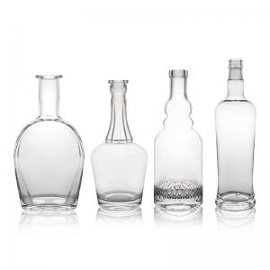China 500ml 700ml 750ml 1000ml Long Neck Empty Glass White Wine Bottle with High Durability factory