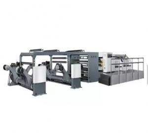 China 7700 KG Jumbo Paper Roll Sheeter Rotary Cutter Machine Roll To Sheet Cross Cutting Machine on sale