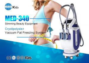 China 2 Handles Cryotherapy Fat Freezing Device For Weight Loss MED-340 Rapidly Slimming Machine on sale