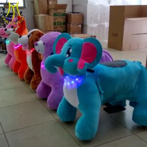 China Hansel adult ride on toys plush animal electric scooter for sale on sale