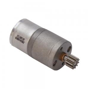 China 0.54A Micro Metal Gear Motor 25mm 12V 24V Parallel Shaft DC Gearmotor ROHS on sale