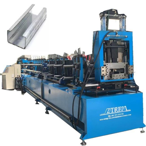 Interchangeable Easy C And Z Switching Roll Forming Machine