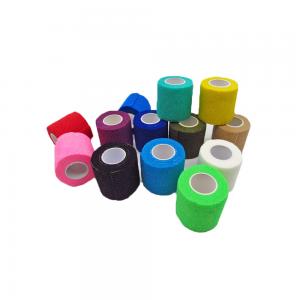 China Medical Self Adhesive Bandage Sport Tape Non woven Cohesive Elastic Bandage on sale
