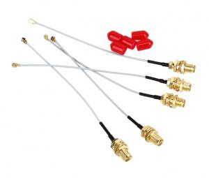 China IPEX U.FL Male To SMA Female Radio Frequency Connector Coaxial Jumper Pigtail Cable factory