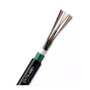 Buy cheap Low Voltage FTTH GYTS Armored Fiber Cable G657A/G652D Mode ≥ 10 Conductors for from wholesalers