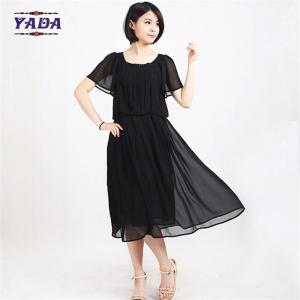 China Short sleeve fashion women wome sexy summer beach dress chiffon dresses in cheap price on sale