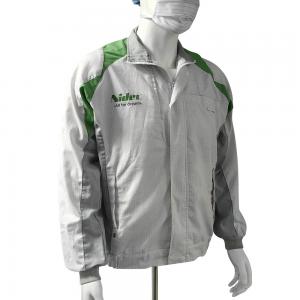 China 65% Polyester 33% Cotton 2% Carbon Fiber Cleanroom Garment Antistatic Lab Coat on sale