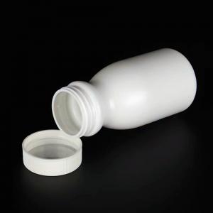 China Empty Round 50ml 100ml 150ml White HDPE Capsule Tablets pill Bottles Plastic Supplements Plastic PE medicine bottle factory