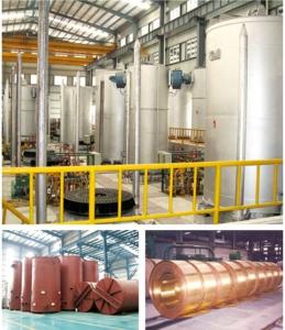 China Copper Strips Bell Type Annealing Furnace 2700mm Loading Height factory