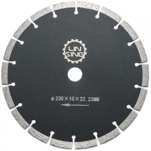 China 9 230mm Laser Segmented Diamond Cutting Disc for Granite Marble Concrete Ceramic Tile factory