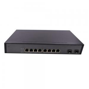 China CE Gigabit Ethernet Unmanaged 8 Port Fiber Optic Switch With Internal Power Supply on sale