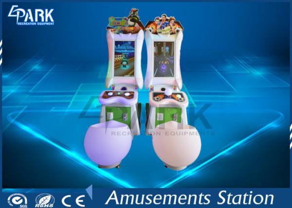 China Indoor Arcade Amusement Game Machines Subway Parkour With Colorful Light Box factory