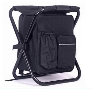 China collapsible fishing chair with cooler bag,folding chair with cooler bag factory