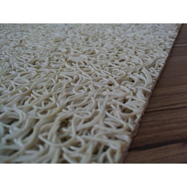 Waterproof Non-slip PVC Floor Mat with Customizable Color for Kitchen Bathroom and Commercial Use