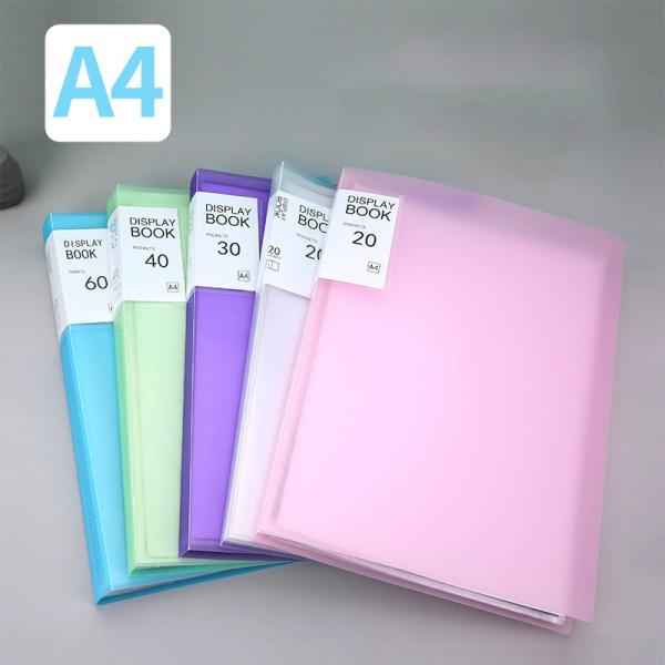 A4 Multi-layer Loose Leaf Student Test Paper File Folder for Office Stationery Supplies