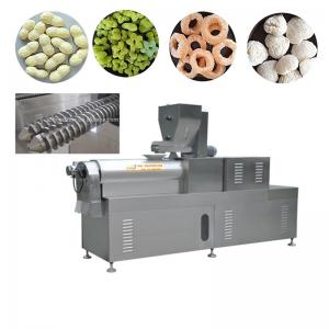 China ABB Relay Powered Puffed Snacks Chips Food Making Machine With Video Outgoing Inspection factory
