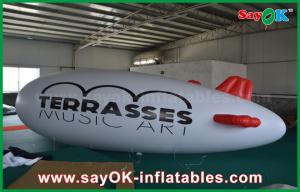 China 0.2mm PVC Custom Logo Inflatable Helium Balloon 5m Helium Zeppelin Air Plane factory