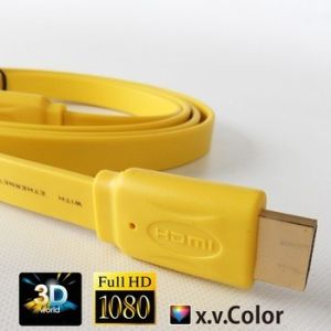 colorful HDMI FLAT CABLE FOR PS3.XBOX,Computer, HDTV,DVD,Projector with best