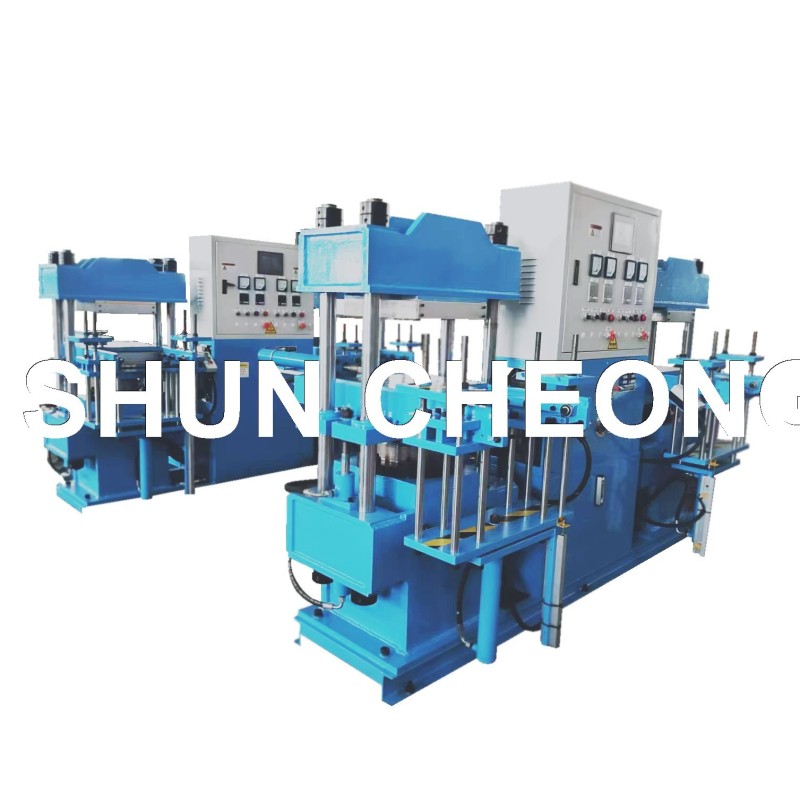 2RT Dual Hydraulic Push-Pull Rubber Vulcanizing Press Plate Vulcanizing Press