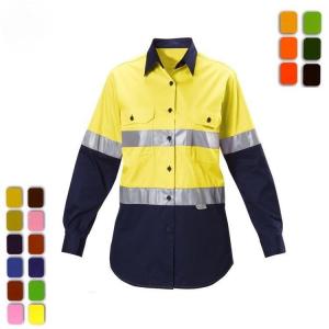 China ODM Reflective Safety Shirts Quick Dry Work Construction Reflective Polo Shirts factory