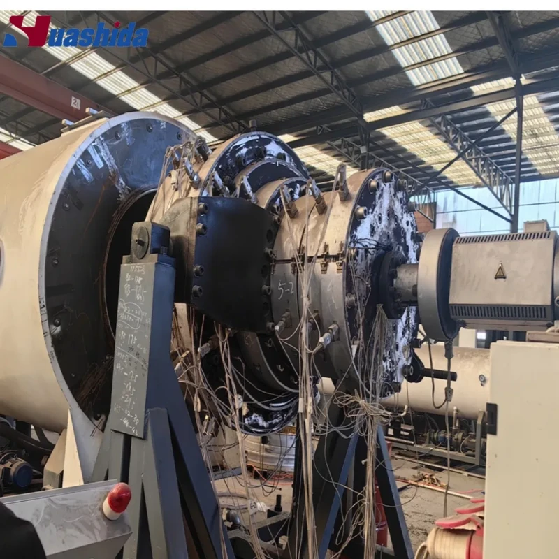 High-Output Energy-Efficient HDPE Jacket Pipe Extrusion Line for Smooth Internal and External Walls