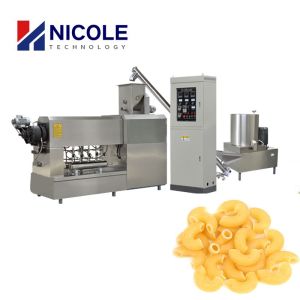 China Elbow Pasta Odm Flour Macaroni Production Line 100kg/H Output on sale