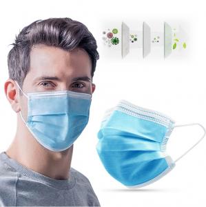 China Single Use Disposable Face Mask Eco Friendly Anti Dust Face Mask With Elastic Earloop factory