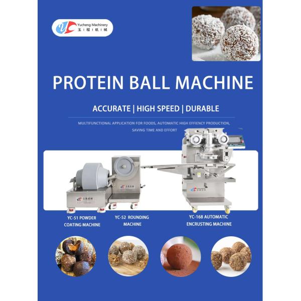 Stainless Date Ball Machine Automatic Encrusting And Forming Machine