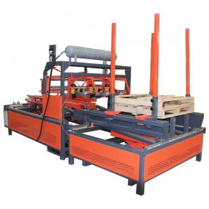 China Semi Automatic Pallet Nailing Machine, nailing machine for wooden pallet, machine to nail the pallet on sale