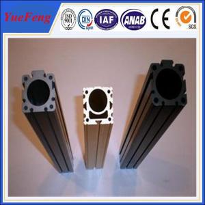 China Aluminium alloy extrusion column design with powder coat finish in white(black) on sale