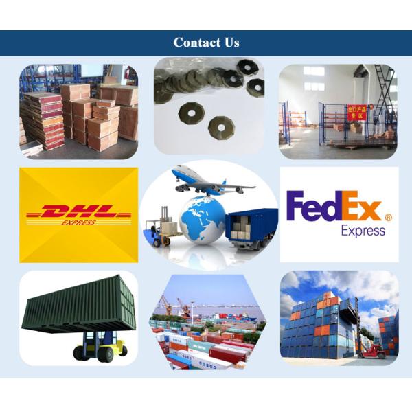 ISO9001 58HRC HSS Flow Wrapper Machine Sealing Jaws