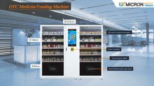 China Touch Screen Pharmacy medicine Vending Machine Large Capacity Drug Vending Machine With Smart System factory