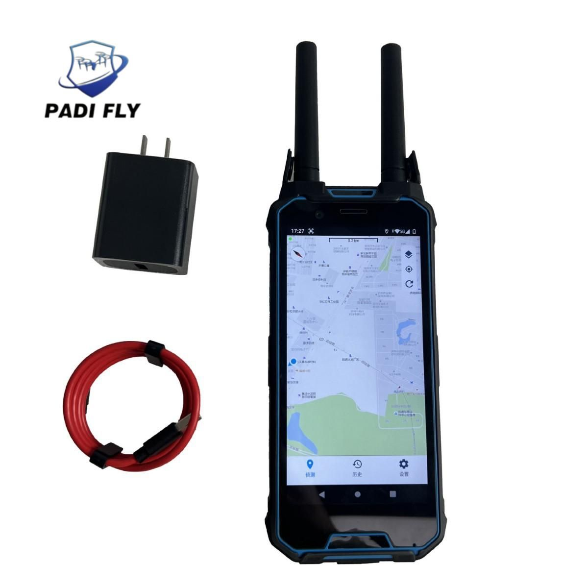 Multi Model Handheld Drone Detector With Automatic Maneuverability