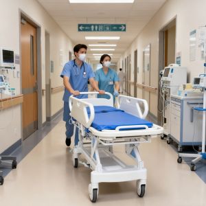 Buy cheap Manual Patient Transfer Stretcher Trolley for Hospital and Clinic from wholesalers