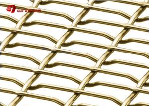 China Aluminum Wire Lock Crimped Woven Wire Mesh For Balcony Railings And Stair Railings factory