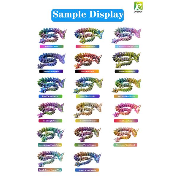 Trip color filament, dual color filament, silk filament, pla filament, 3d filament