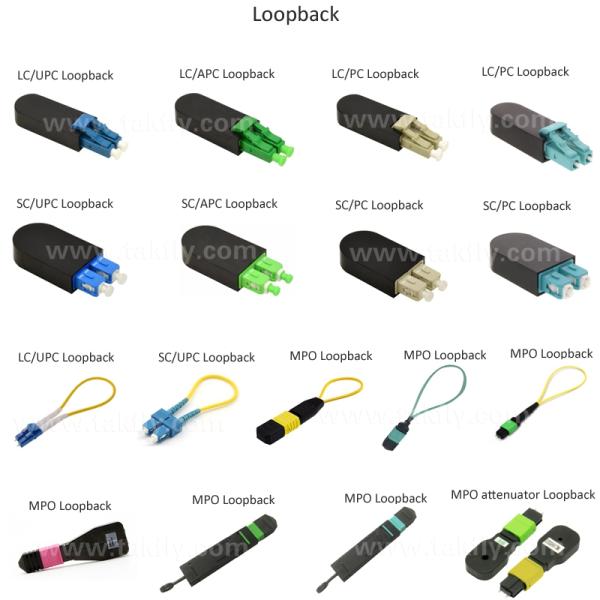 Loopback Fiber Patch Cord LC UPC Singlemode