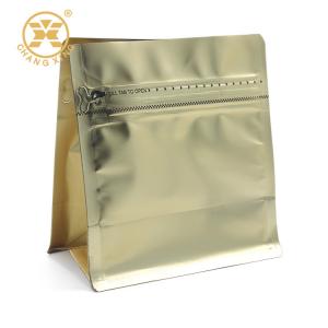 China Resealable Lock Coffee Packaging Bags With Degassing Valve And Zipper on sale