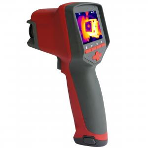 China Visible Light Camera Digital Infrared Thermometer With 3.5 Inch Touch Screen factory