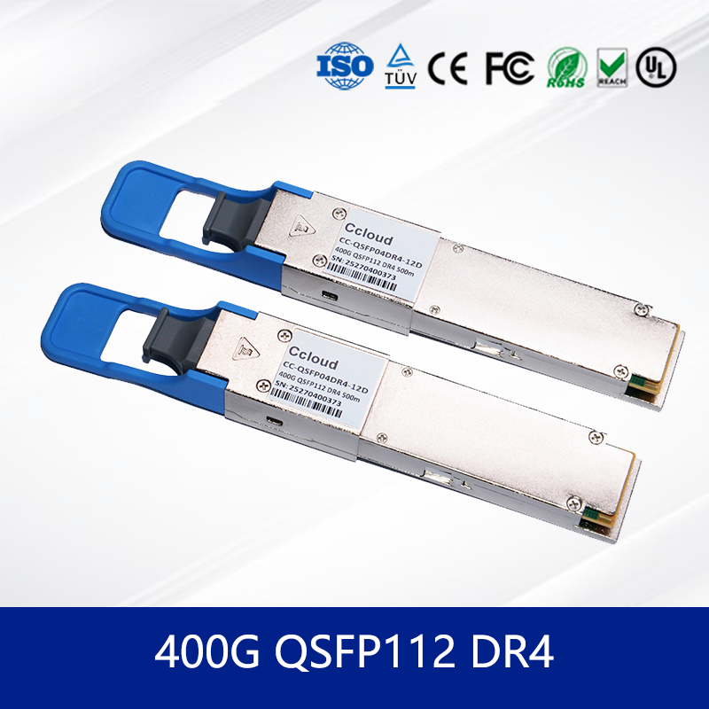 China QSFP-DD 400G DR4 Single-Mode, Multi-Mode Optical Transceiver Module for High Performance Networking on sale