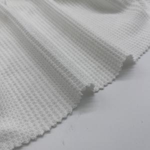 China Waffle Plaid Knitting Jacquard Fabric Cotton Polyester 61%Polyesrew 34%Cotton 5%Spandex factory