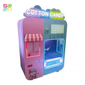 China 22 Touch Screen Auto Cotton Candy Vending Machine With Credit Card Payment System factory