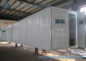 China 50000 L Mobile Refuel Station Container , ISO 40FT Oil Storage Tank factory