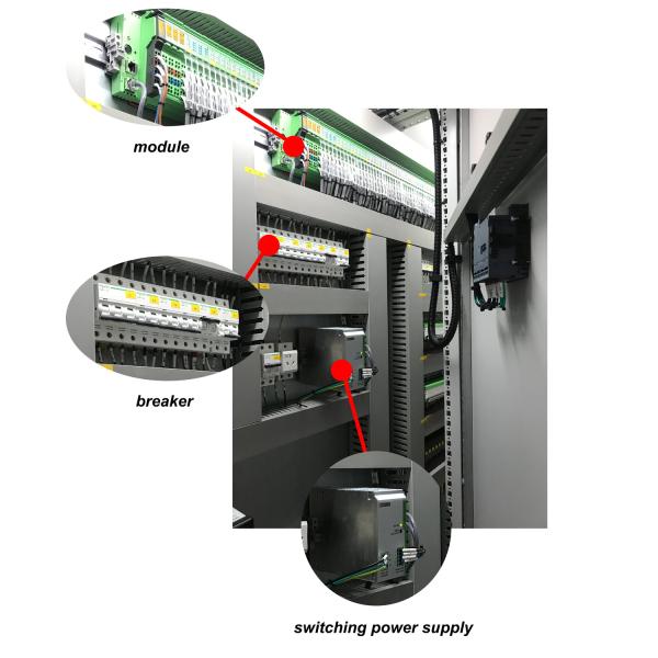 Indoor Feed Processing Equipment Electric Control Cabinet IP65 Protection Rating