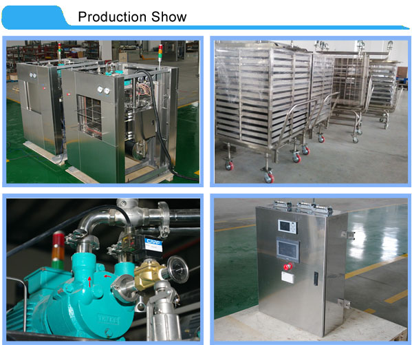 Single Door 316L Chamber CSSD Sterilizer With Steam Generator Touch Screen